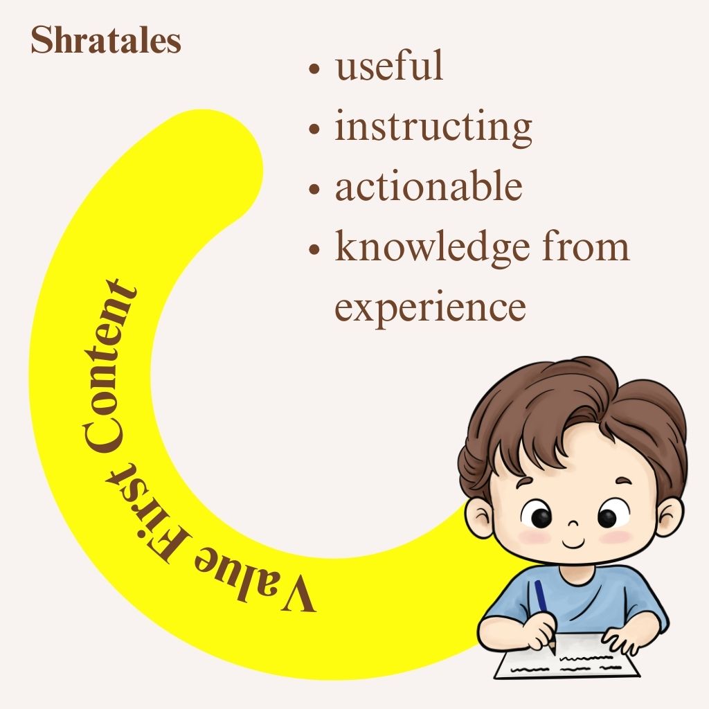 rules of content writing Shratales