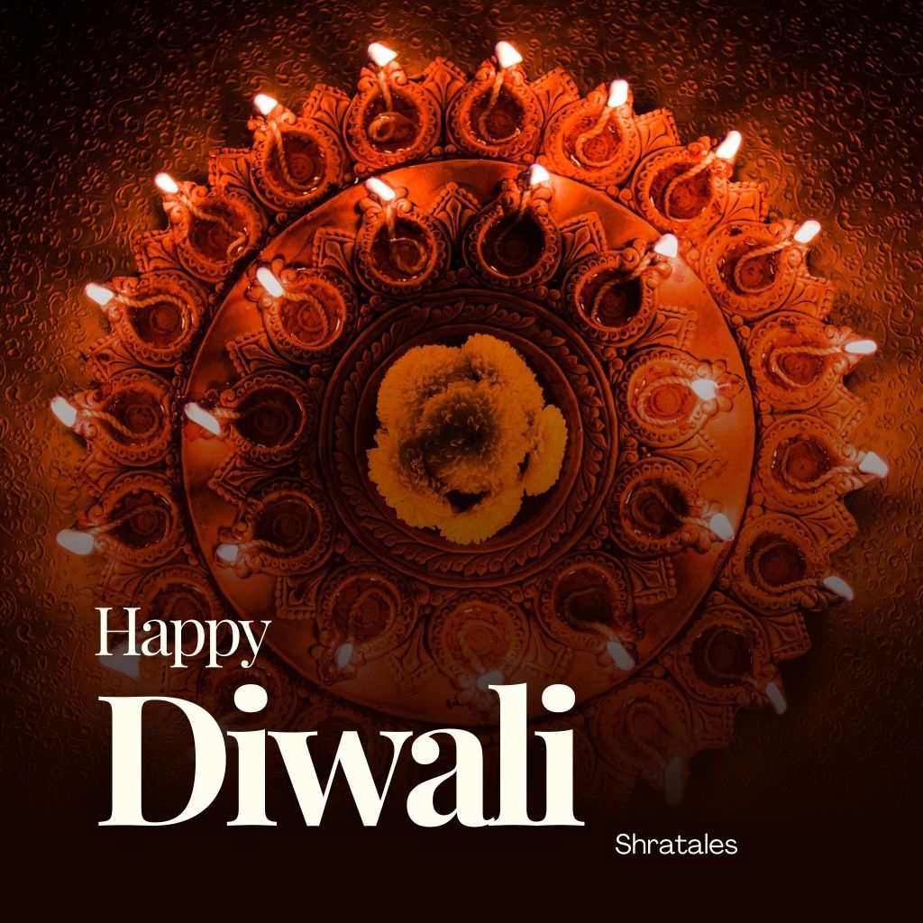 diwali, festival of light and diya shratales pic 