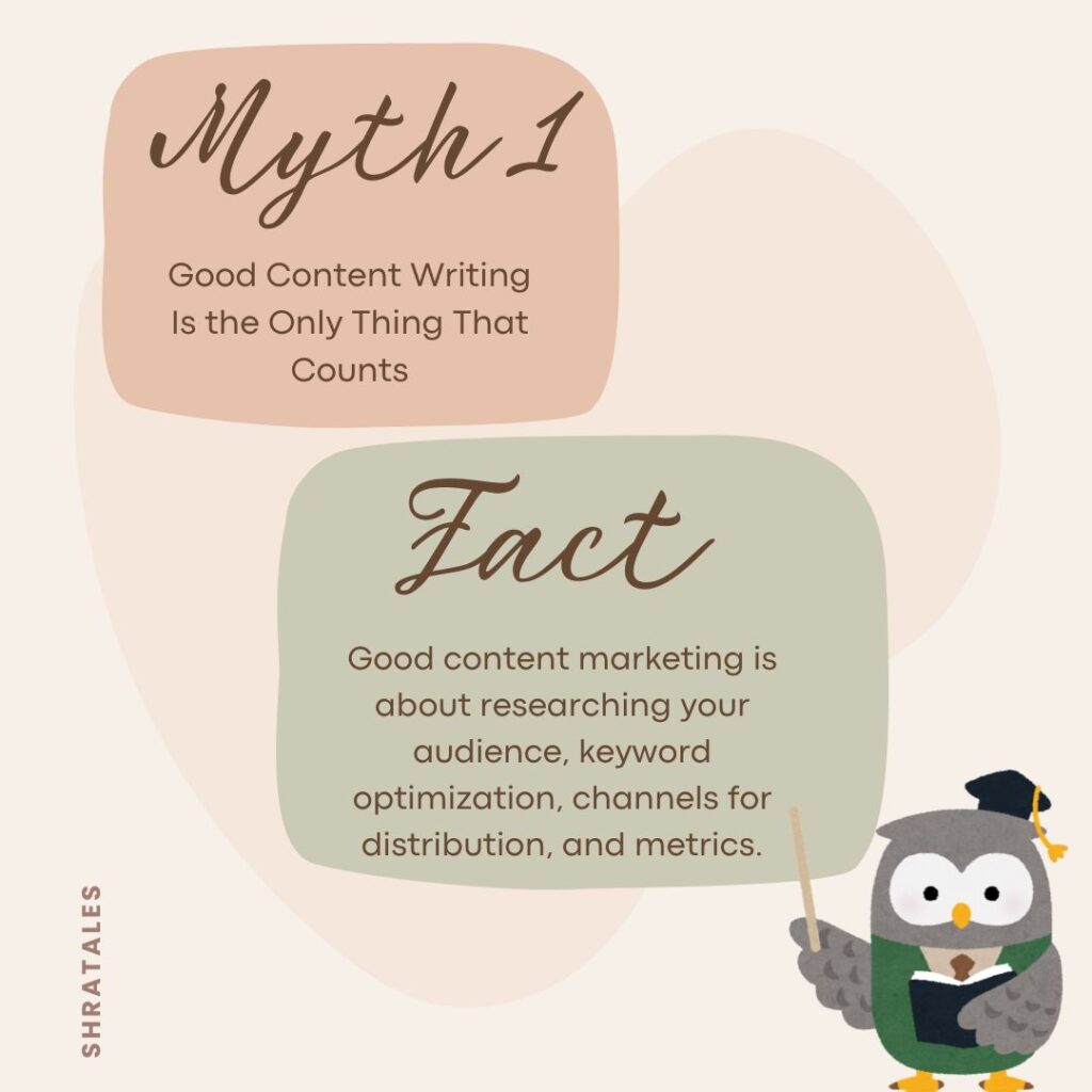 content marketing myths