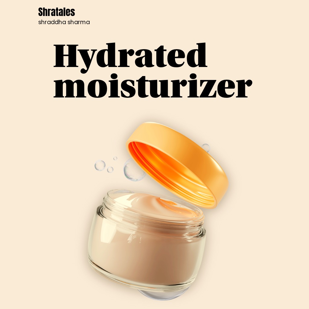 selfcare tips using hydrated moisturizer
