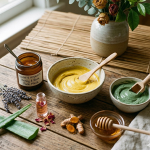 Read more about the article Natural Beauty Tips: 7 Face Masks for Glowing Skin – From Roots to Rituals