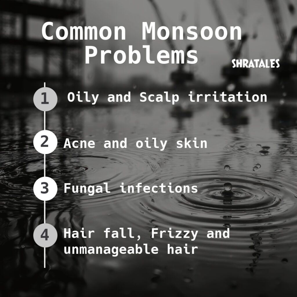monsoon skincare and haircare tips