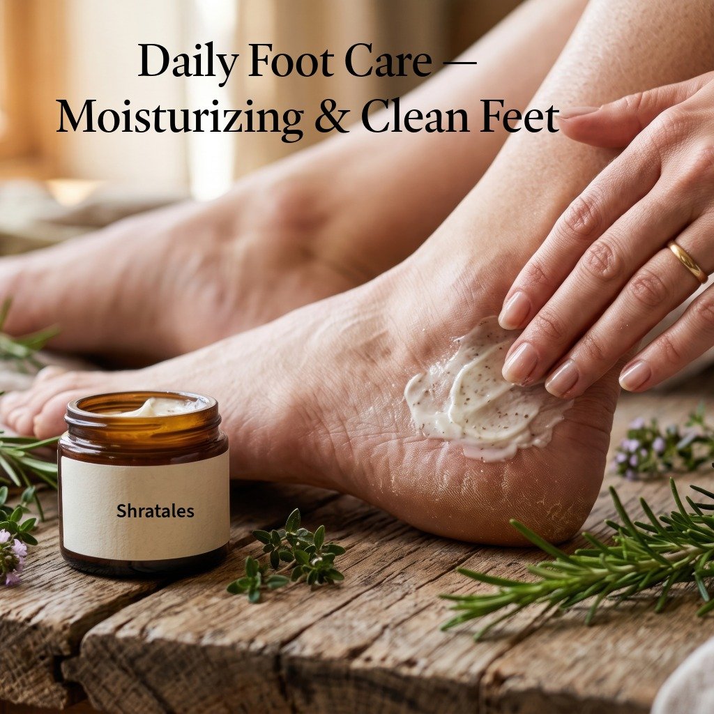 foot care routine at home