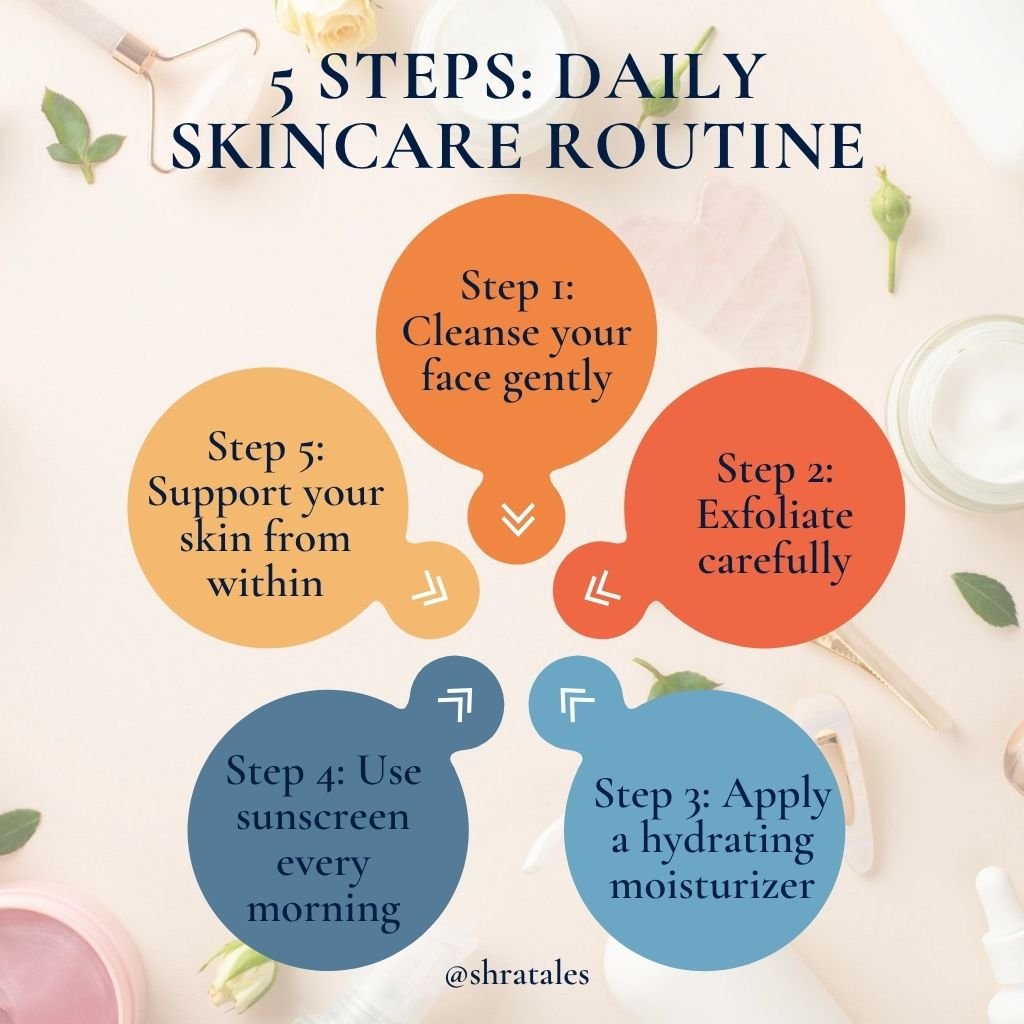 daily self care routines steps