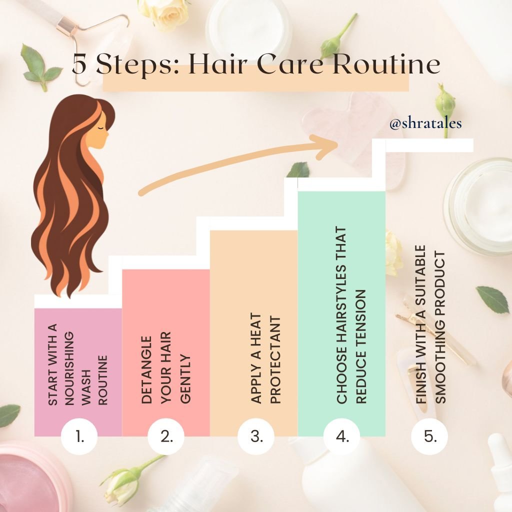 hair care routine 5 steps